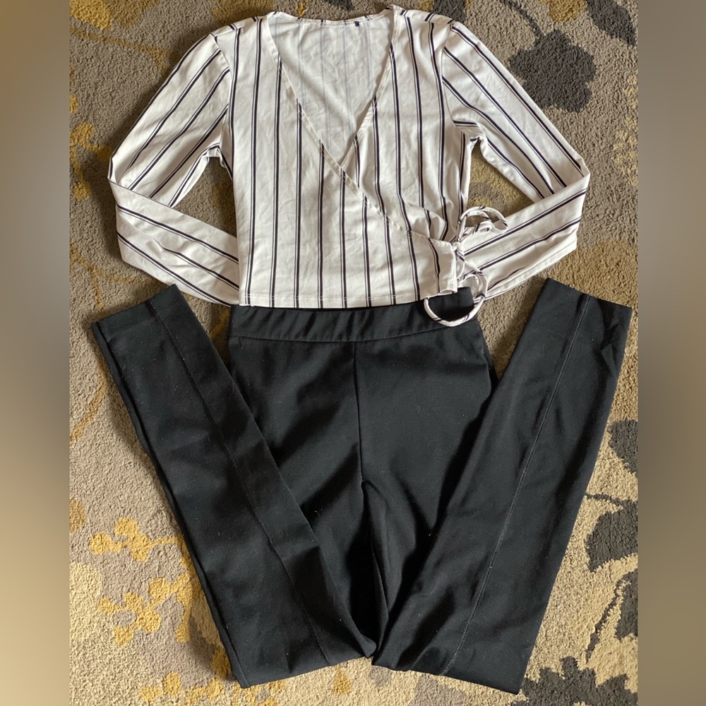 JCrew black dress pants XXS